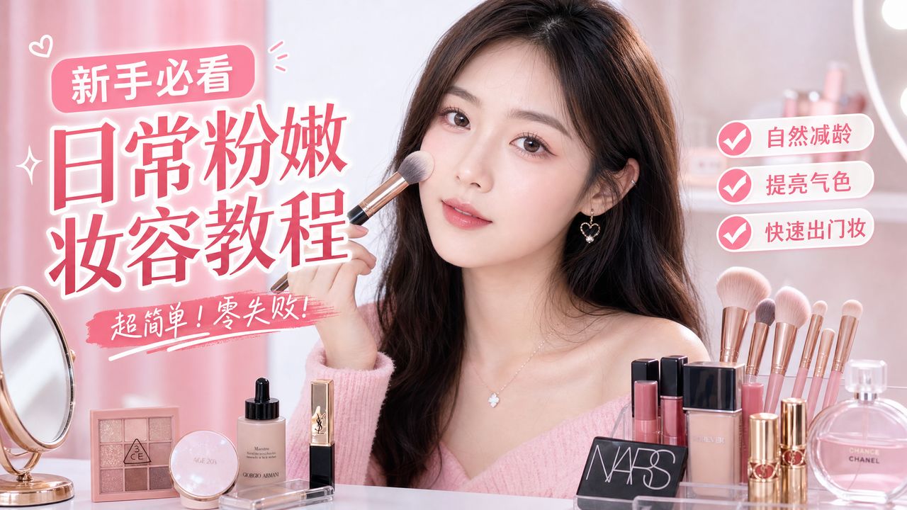 溏心vlog短视频制作教程视频封面